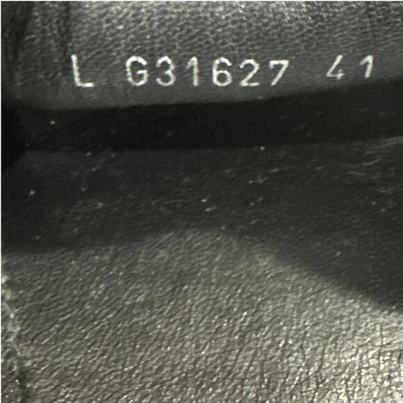 Chanel 2017 Interlocking CC Tweed Slides Chain Logo Sandals 41 - Picture 6 of 6